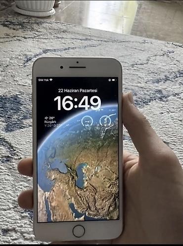 ayfon s 4: IPhone 8 Plus, Qızılı, Barmaq izi — 1