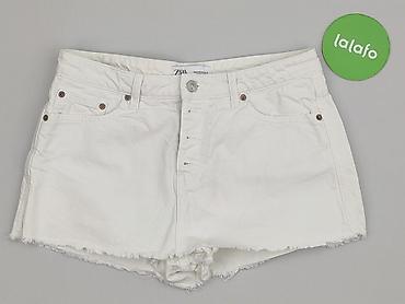 hand work denim: Zara, Szorty damskie, rozmiar S — 2