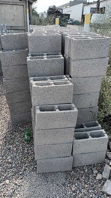 Кум блогунан жасалган тосмолор: Пескоблок Жылмакай, Тосмо, 150x400x200, Өзү алып кетүү, Акысыз жеткирүү, Акылуу жеткирүү — 3