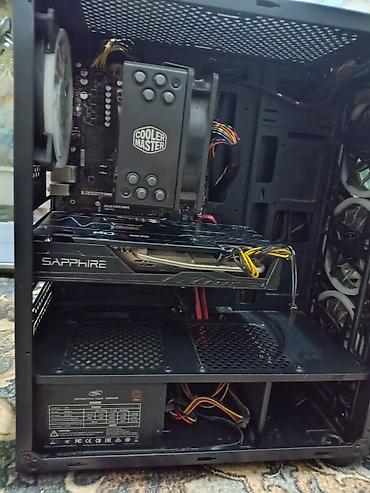pc case: Компьютер, ядер - 6, ОЗУ 16 ГБ, Игровой, Б/у, AMD Ryzen 5, SSD — 4