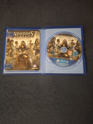 işlənmiş hard disk: Ps4 üçün Assasins creed syndicate oyun diskde cızıq yoxdur maraqlı