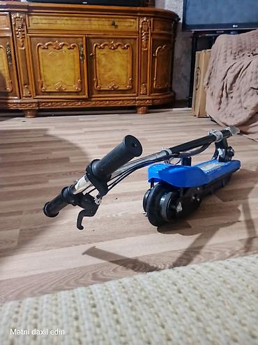 baliq tutan: Elektrik skuter – L-SCOOTER - Rəng: mavi - Tip: elektrikli — 3
