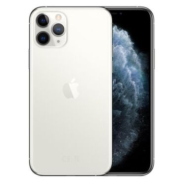 Apple iPhone: IPhone 11 Pro, Б/у, 256 ГБ, Белый, Защитное стекло, Чехол, 75 %