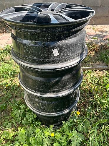 Диски: Литые Диски R 16 Mercedes-Benz, Комплект, отверстий - 5, Б/у — 5