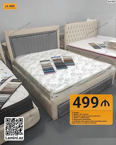 madeyra matras: LA MINI – Çarpayı (Kod: 4433) - Ölçülər: 160 × 200 sm - Mexanizm — 1
