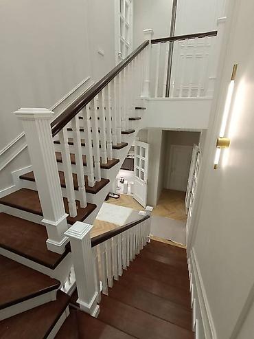 Обшивка лестниц: Изготавливаем лестницы любой любой дизайнерский сложности опыт работы — 19