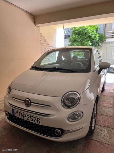 Οχήματα: Fiat 500: 1.2 l. | 2019 έ. | 59350 km. Χάτσμπακ