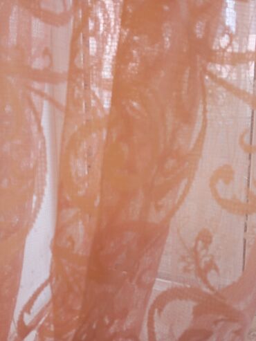 Pərdə və tüllər: İşlənmiş, Pərdə, rəng - Çəhrayı — 8