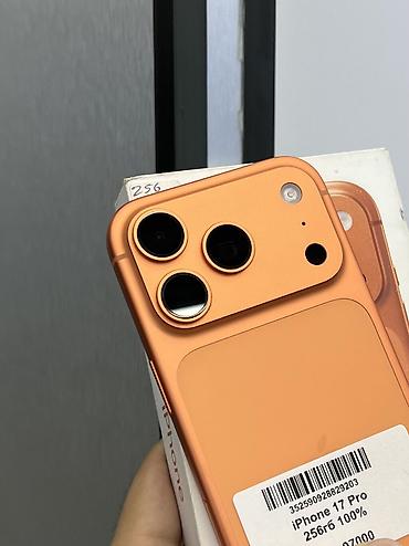 iphone 13 pro max pro: IPhone 17 Pro, Б/у, 256 ГБ, Оранжевый, Защитное стекло, Чехол, Коробка, В рассрочку, 100 % — 3