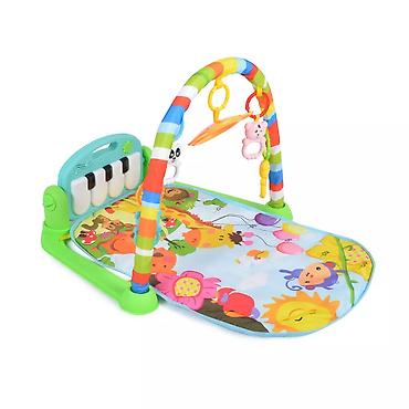 salamander papuce: Podloga za igru Fitness ZELENA – Muzička podloga za bebe CAN6332-70 — 1