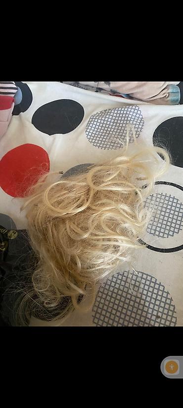 elbiseler: Blond sari sac satilir bidefe taxmişam 70-75 sm — 1