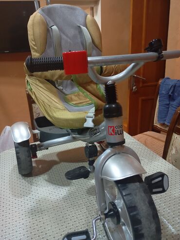Uşaq velosipedləri: Uşaq üçtəkərli velosiped – KiwiCool Xüsusiyyətlər: - Metal — 4