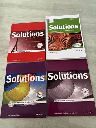 фазаиль амаль кыргызча: Продаются учебники по английскому языку Solutions
