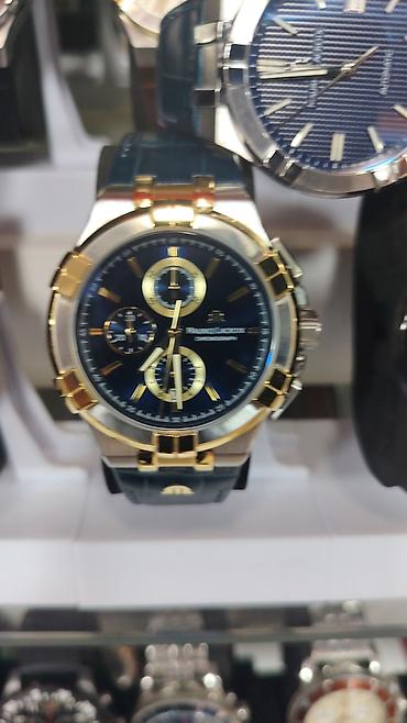 3d saat: Maurice Lacroix Chronograph kişi qol saatları - İsveçrə dizaynı ilə — 2