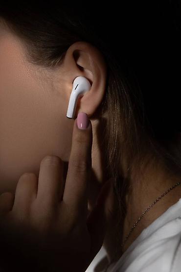 Qulaqcıqlar: Yeni Simsiz (Bluetooth) Qulaqcıqlar, rəng - Ağ — 7