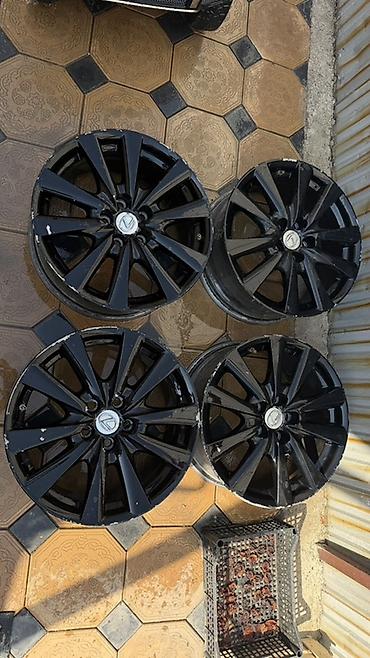 диски лексус r17: Комплект из 4 легкосплавных дисков Lexus, глянцево‑чёрные. Основные — 1