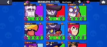 Digər aksesuarlar: Brawl Stars hesabı – geniş seçimli döyüşçülər və inkişaf etmiş — 4