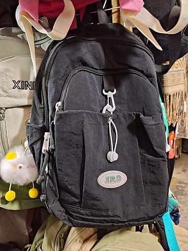 dlivery bag: Городской рюкзак XHD, черный - Вместительное основное отделение на — 1