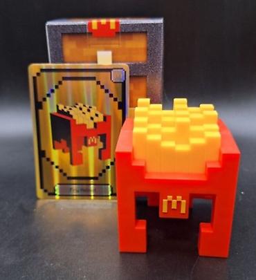 lol haljine za devojcice: Məhsul: McDonald’s x Minecraft Movie kolleksiya oyuncağı – “Fry — 1