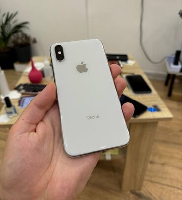 hdd 4tb 3.5: IPhone X, 64 GB, Ağ, Simsiz şarj, Face ID, Sənədlərlə