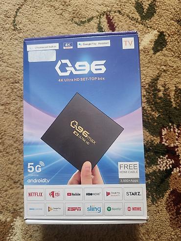 ТВ-приставка Q96 Max 4K Ultra HD (Android TV) - Разрешение: поддержка