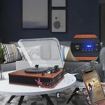 Pojačala i prijemnici: Gramofon sa Bluetooth povezivanjem i ugrađenim zvučnicima - Retro — 15