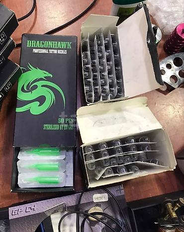 Digər biznes avadanlığı: Tatu avadanlıqları dəsti Markalar: Dragonhawk, Old Star və s. Dəst — 6