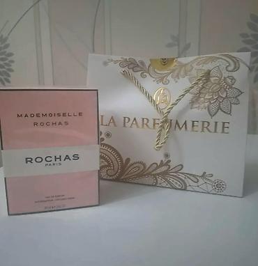 bas ortusu: Rochas Mademoiselle – qadınlar üçün parfüm suyu, 50 ml. Yeni açılma — 1