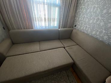 Divanlar: Künc divanı – çevrilən (yatan yerli) - Forma: L şəkilli künc divan - — 2
