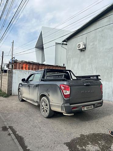 авто мусо: Ssangyong Rexton Khan: 2019 г., 2.2 л, Автомат, Дизель, Пикап — 3