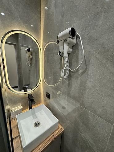 Посуточная аренда квартир: 1 комната, Душевая кабина, Постельное белье, Кондиционер — 5