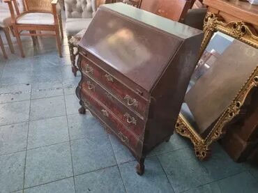 Stilski radni stolovi: Odlicno stanje Visina 100 cm Sirina 80 cm Dubina45 cm — 6