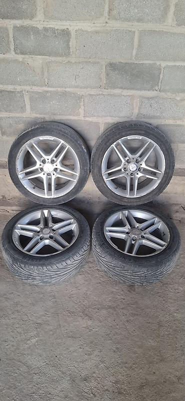 Литые Диски R 17 Mercedes-Benz, Комплект, отверстий - 5, Б/у
