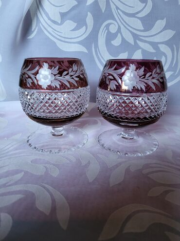 Čaše: Case nove kristal,rucni rad,Ebeling - Reuss. Case za dvoje za — 11