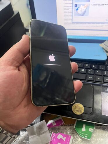 iponalar: IPhone 12 Pro, 128 GB, Matte Gold, Zəmanət, Simsiz şarj, Face ID