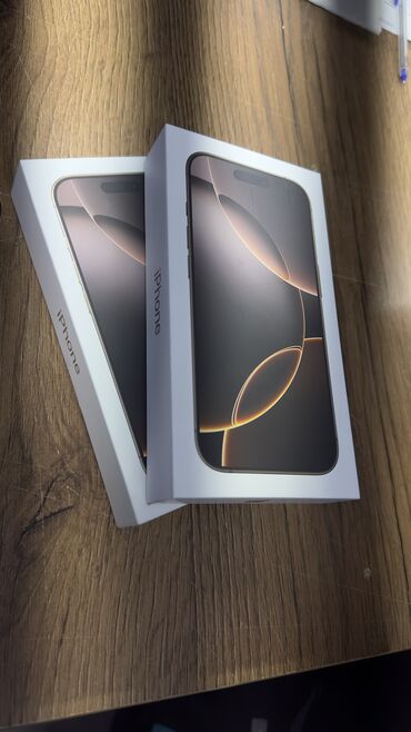 iphone xr цена в бишкеке бу: IPhone 16 Pro, Жаңы, 256 ГБ, Куту, Кабель, 100 %