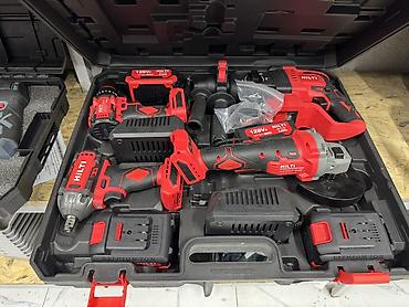 Набор аккумуляторного инструмента в кейсе (брендировка Hilti) Состав