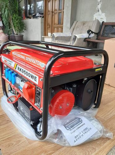 Agregati: Agregat za struju "ROYAL KRAFT" PROFESIONAL Benzinac 6L-12H 9.5kw 3 — 3