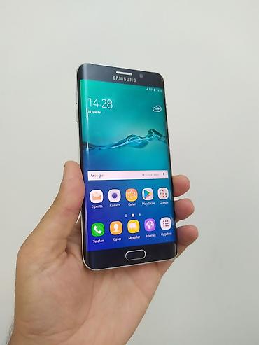 Mobil telefonlar: Samsung Galaxy S6 Edge Plus, 32 GB, rəng - Göy, Sensor — 3