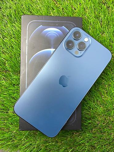 IPhone 12 Pro, Б/у, 256 ГБ, Pacific Blue, 85 %