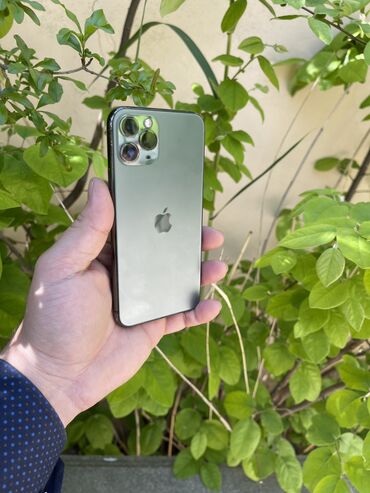 Apple iPhone: IPhone 11 Pro, 64 ГБ, Alpine Green, Face ID