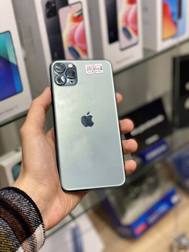 iphone 11 pro qiymeti azerbaycanda: IPhone 11 Pro, 64 GB, Yaşıl, Zəmanət, Kredit, Face ID