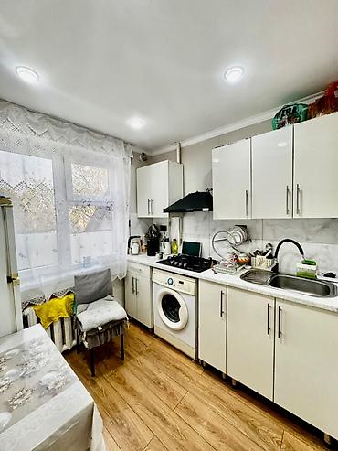 2комнат: 3 комнаты, 58 м², 4 мкр 104 серия, 1 этаж, Евроремонт — 8