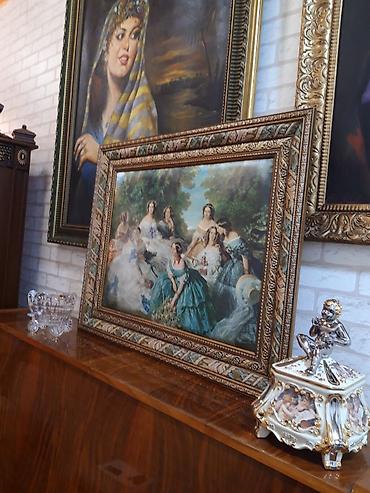 pano: İpək pano toxunma rəsm. Fransa İmperatoru III Napoleonun arvadı — 2