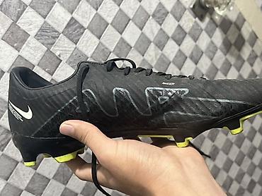 бутсы от adidas: Футбольные бутсы Nike Zoom Mercurial (шипы FG) — черные с — 1