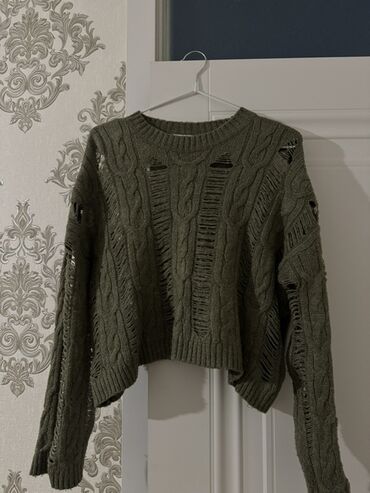 Dəstlər, kostyumlar: Sviter, Defacto, S, rəng - Yaşıl