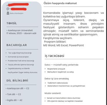 Təhsil, elm: Qrafik dizayner