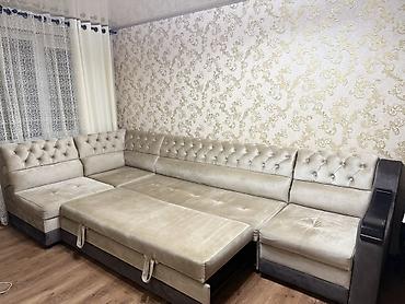 sofa: Угловой диван, C подушками — 1