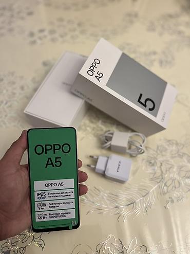 Oppo A5, 128 GB, rəng - Gümüşü, Barmaq izi, İki sim kartlı, Face ID lalafo.az -da Oppo A5, 128 GB, rəng - Gümüşü, Barmaq izi, İki sim kartlı, Face ID