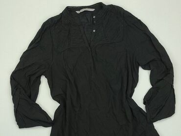 czarne bluzki z długim rękawem zara: Bluzka Damska, Zara, XS, stan - Bardzo dobry
